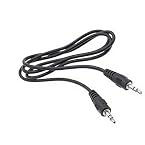 Mono 3.5 MM MALE TO MALE UNIVERSAL AUX AUXILIARY CABLE MP3 PC CAR AUDIO 3.5MM TO 3.5M