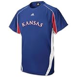 Kansas adidas College S/S Shooting Shirt - Men's