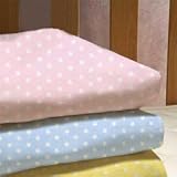 Star Cradle Sheet - color: Yellow/White, size: 15x33