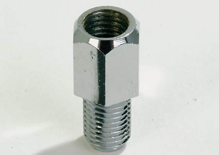 Motorrad Spiegel Adapter chrom