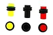 UV Acrylic Plug (Red,Green,Black) Set, 6G