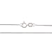 10K White Gold Diamond Cut Chain Necklace