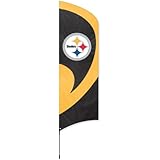 Party Animal Pittsburgh Steelers Tall Team Flag