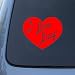 Search : I LOVE LUCY - Lucille Ball - Vinyl Car Decal Sticker #1799 | Vinyl Color: Red
