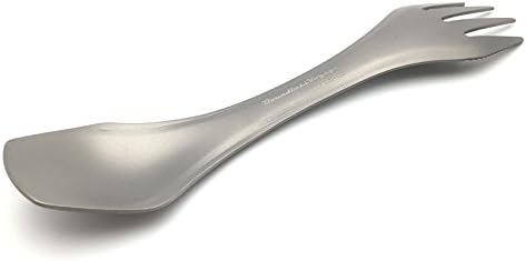 Boundless Voyage Multi-functional Cultery 19g Titanium Fork Camping Titanium Spoon Outdoor Knife