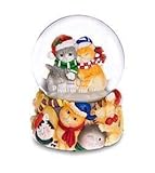 San Francisco Music Box Company - Christmas Cats Water Globe 