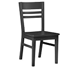 Review visiondecor Furniture  / Carolina Cottage Antique Black Finish Sausalito Dining Chair