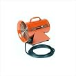 General EP8DC Portable Ventilation Blower, 1/6 HP ( .13kw), 12 volt DC, permanent magnet motor.