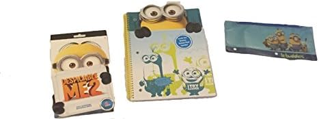Minons Bundle Kids Off to School Supplies Grades 1st through 5th