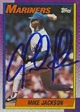 Mike Jackson, Seattle Mariners Autographed Card