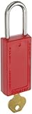 Master Lock 411RED Keyed Different Safety Lock Padlock, Red Master Lock [並行輸入品]