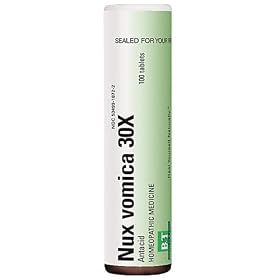 Boericke & Tafel - Nux Vomica 30x, 100 tablets