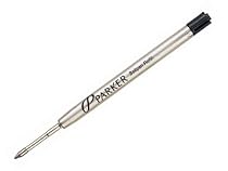 Parker ballpoint pen refill, black ink, EACH