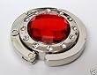 Garnet Diamond Folding Handbag Purse Hook Hanger