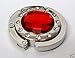 Garnet Diamond Folding Handbag Purse Hook Hanger
