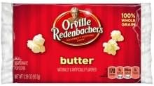 Orville Redenbachers Microwavable Butter Popcorn - 3.5 oz. bag, 36 per case