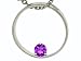 0.30 cttw Circle Of Love Genuine Amethyst Pendant title=