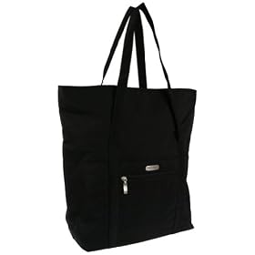Baggallini Expandable Tote Bag, Black