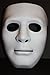 Full Face Plastic Plain Mask Costume Party Dance Crew For Hip Hop Dance/Opera