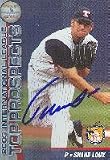 Shane Loux, Toledo Mud Hens - Tigers Affiliate Autographed Card
