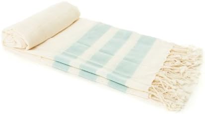 Organic Cotton & Silk Luxury Peshtemal Turkish Bath Towel Fouta Sarong Wrap Throw Sheet Pestemal Hammam Hamam