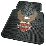 Harley Davidson Eagle - 2 Pc Floor Mats Set