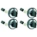 Sealed Unit Parts Gas Range Knob Kit - 4 per Package