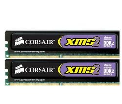 Corsair XMS2 4 GB (2 X 2 GB) PC2-6400 800 MHz 240-PIN DDR2 Dual-Channel Memory Kit - TWIN2X4096-6400C5