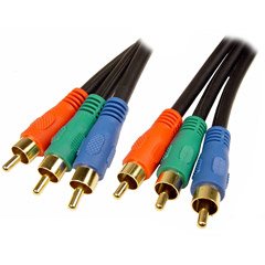 Cables Unlimited AUD-1370-25 25 Feet RCA Component Video Cable