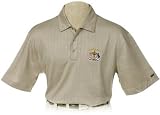 Nike 2008 Ryder Cup Tiger Woods Collection Dri-Fit Mini Stripe Polo - Khaki