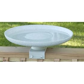 Allied Precision Non-Heated Bird Bath Dish - White by Allied Precision