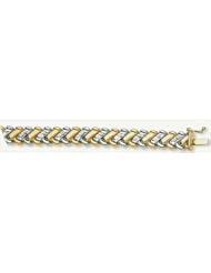 8mm 14k Stampato Bracelet 7"