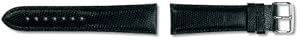 Invicta 20mm Black Snakeskin Watch Strap IS286