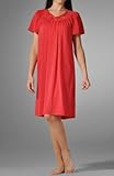 IMAGE OF Shadowline Petals Short Sleeve Gown (36280) M/Red