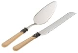 Rosanna Ivory Napoleon 2-Piece Bridal Cake Serving Set