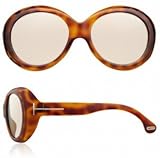 TOM FORD EMANUELLA TF67 379 HAVANA PLASTIC SUNGLASSES