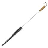 Super-Long 30 Nylon Brush - Wood Handle - Great for Dryer Vents, Heating/AC Ducts