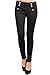 2LUV Women's Mid Rise Skinny Ponte Dress Pants