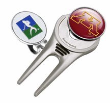Minnesota Golden Gophers Divot Tool Hat Clip With Golf Ball Marker Of 2)