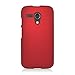 Eagle Cell Rubber Protector Case for Motorola G - Retail Packaging - Red