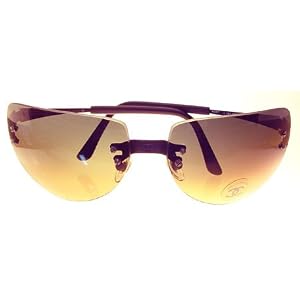CHANEL Sunglasses 4007 Unisex Rimless Metal