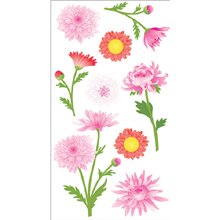 EK Success Jolee's Vellum Stickers, Mums