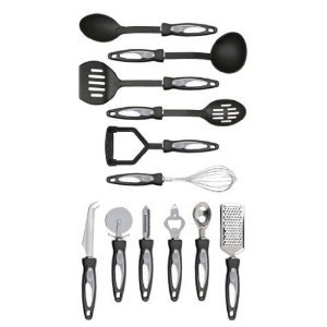 12 Piece Heat Resistant ,Ergonomic Handles, Non-stick ,Stainless steel