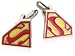 Red Yellow Superman Cufflinks with Presentation Box