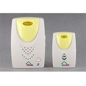 AD-118 Digital Wireless Door Chime (White)