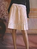 Christian Dior - $1435 New CHRISTIAN DIOR Blush Pink Pleated Silk Skirt 34 2