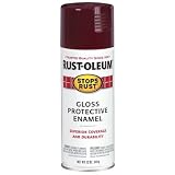 7768 SP BURGUNDY ENAMEL PAINT per 6 EA by STOPS RUST