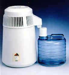 Water Distiller, Countertop, White Enamel