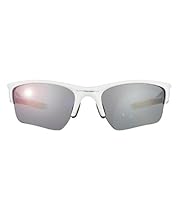 Oakley Half Jacket 2.0 XL OO9154-23 Iridium Sport Sunglasses,Polished White,55 mm
