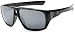 Oakley Men's Polarized Dispatch Polarized Sunglasses,Black/Dark Grey History Text Frame/Black Iridium Polarized Lens,one size